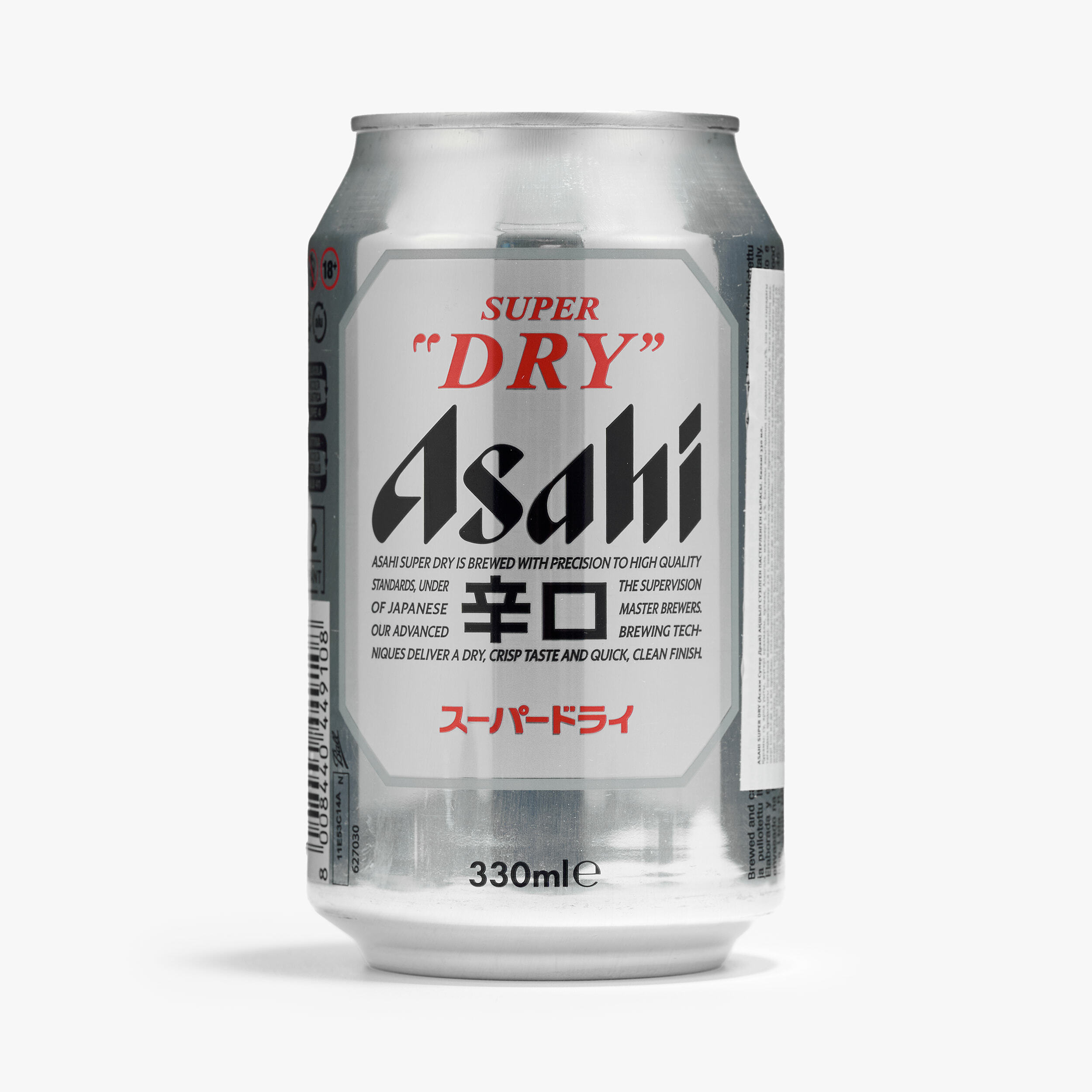 Пиво Asahi Super Dry светлое фильтрованное 5,2% ж/б, 0,33 л