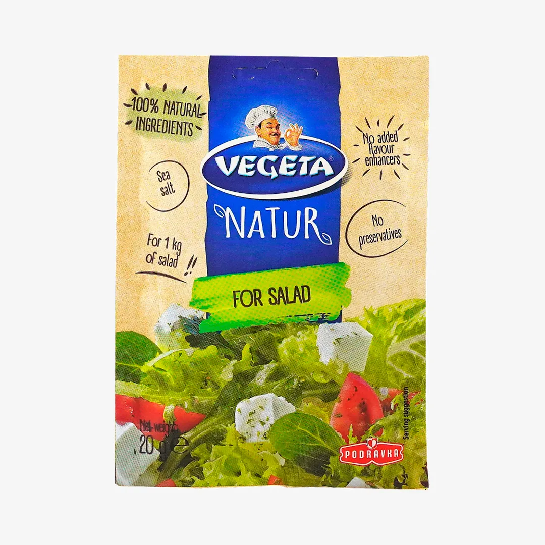 Приправа Vegeta Natur для салата, 20 г